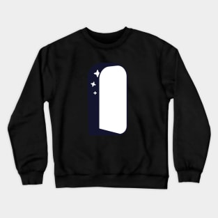 Door night stars dreamer Crewneck Sweatshirt